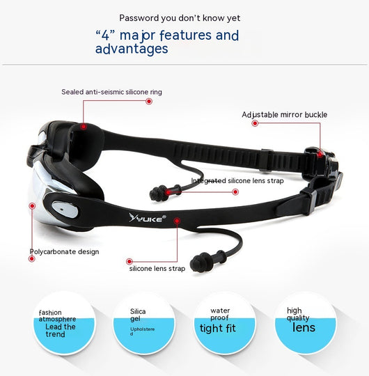 Conjunto Completo de Natación: Gafas + Gorro Impermeable - Image 26