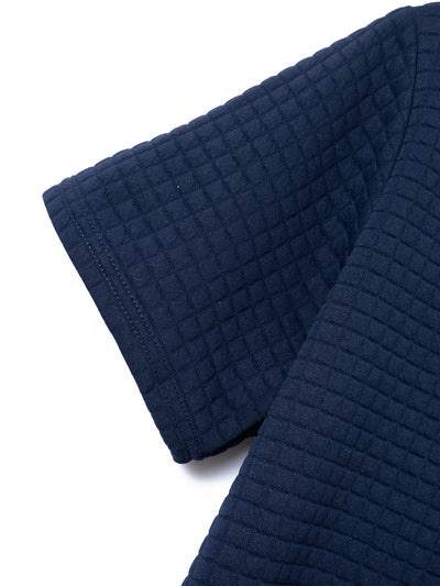 Polo Deportivo Hombre Jacquard Botones Cuadros - Image 15