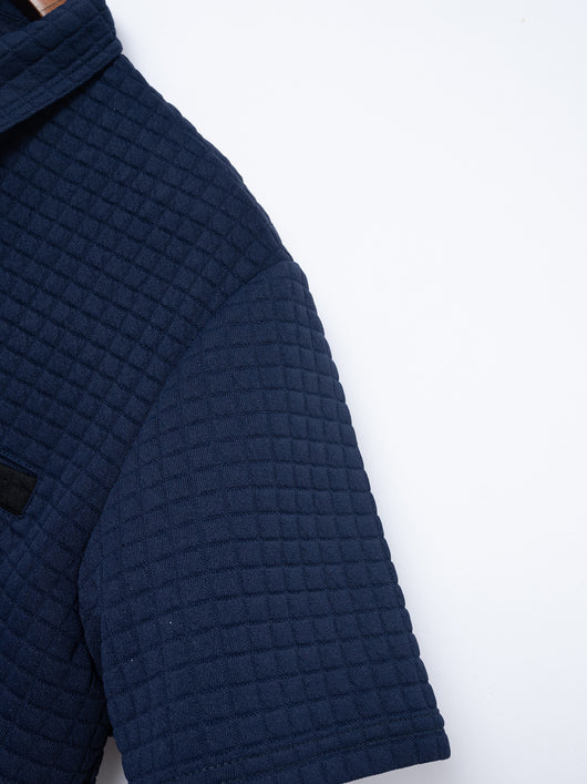 Polo Deportivo Hombre Jacquard Botones Cuadros - Image 20
