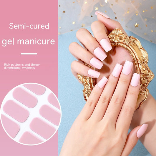 Adhesivos de Uñas en Gel UV de Color Puro - Curado Fotográfico - Image 9