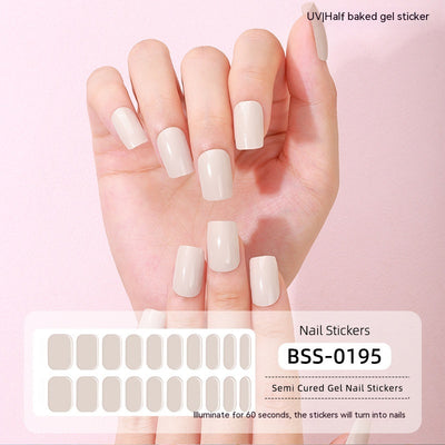 Adhesivos de Uñas en Gel UV de Color Puro - Curado Fotográfico - Image 10