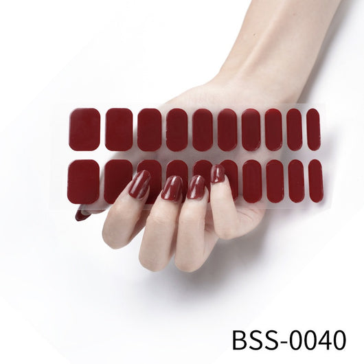 Adhesivos de Uñas en Gel UV de Color Puro - Curado Fotográfico - Image 12
