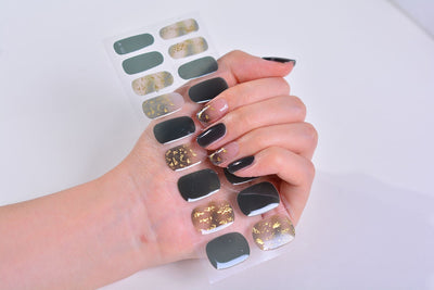 Pegatinas de Uñas en Gel 3D Efecto Bronce - Image 56