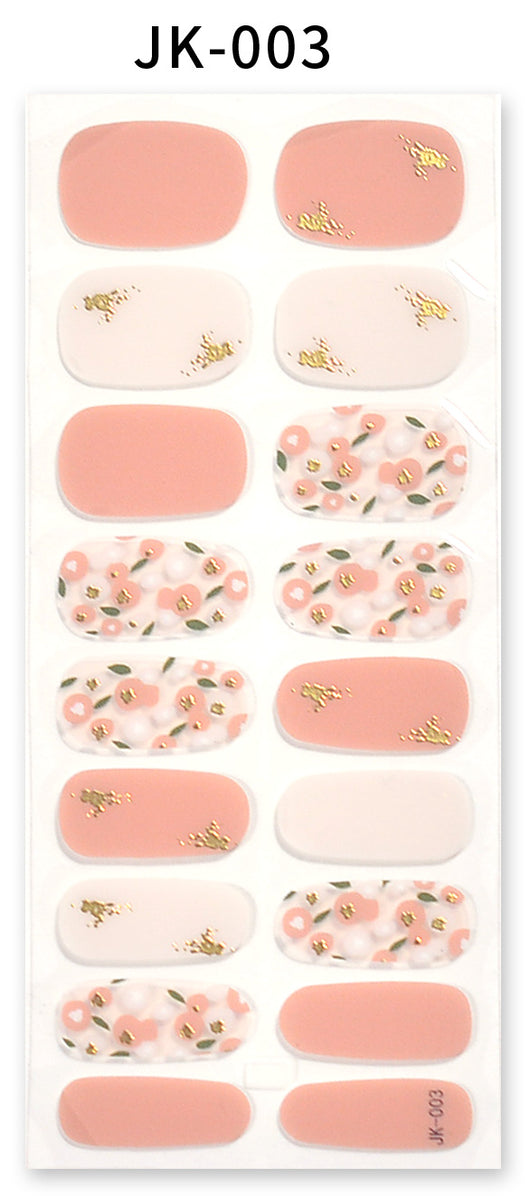 Pegatinas de Uñas en Gel 3D Efecto Bronce - Image 60