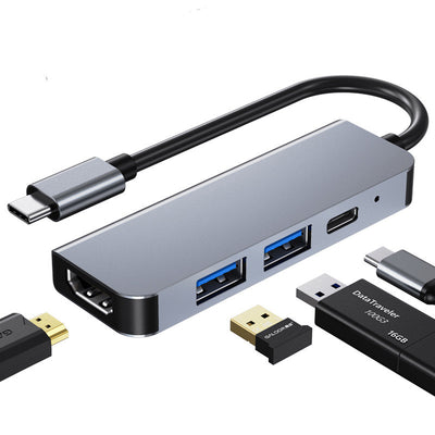 Estación de Acoplamiento USB-C Multifunción 4 en 1 con Carga Rápida PD y Video 4K - Image 9
