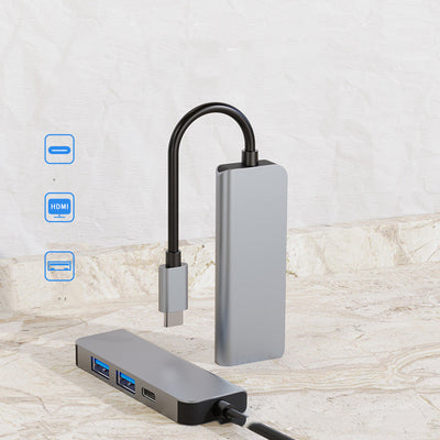 Estación de Acoplamiento USB-C Multifunción 4 en 1 con Carga Rápida PD y Video 4K - Image 10