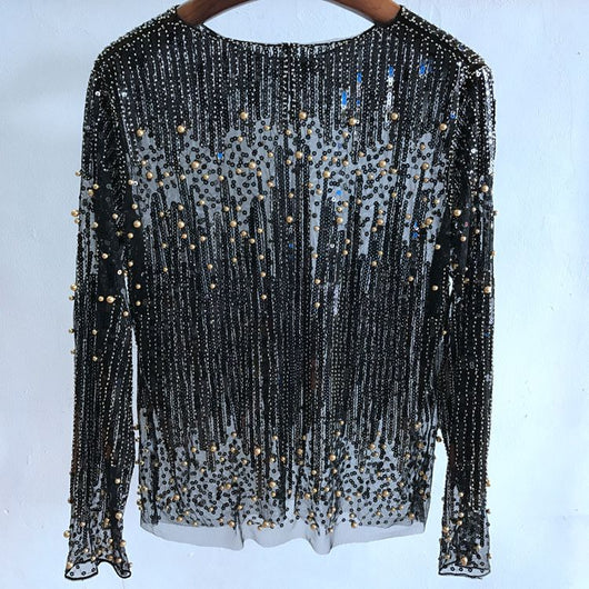 Blusa Elegante con Lentejuelas para Mujer - Image 24