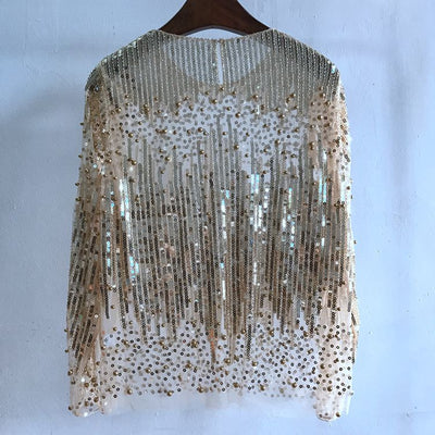 Blusa Elegante con Lentejuelas para Mujer - Image 33