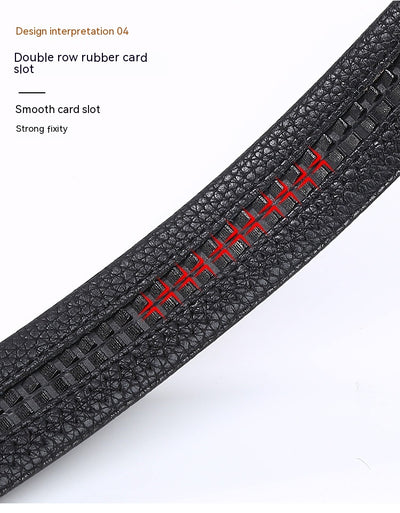 Cinturón de Cuero para Hombre con Hebilla Automática - Image 65