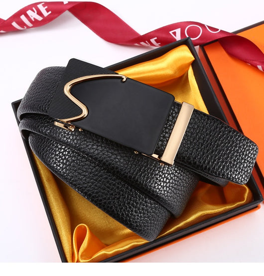 Cinturón de Cuero para Hombre con Hebilla Automática - Image 71