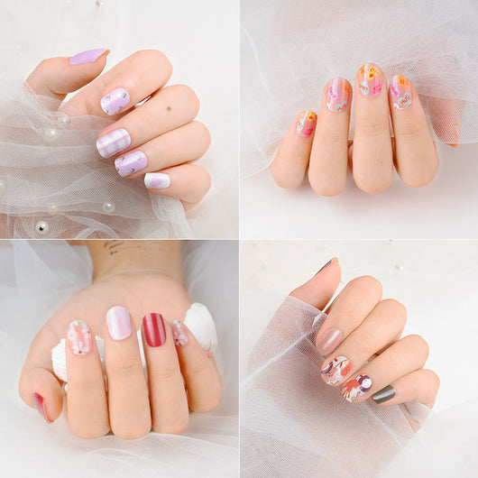 Pegatinas de Uñas en Gel 3D Efecto Bronce - Image 68