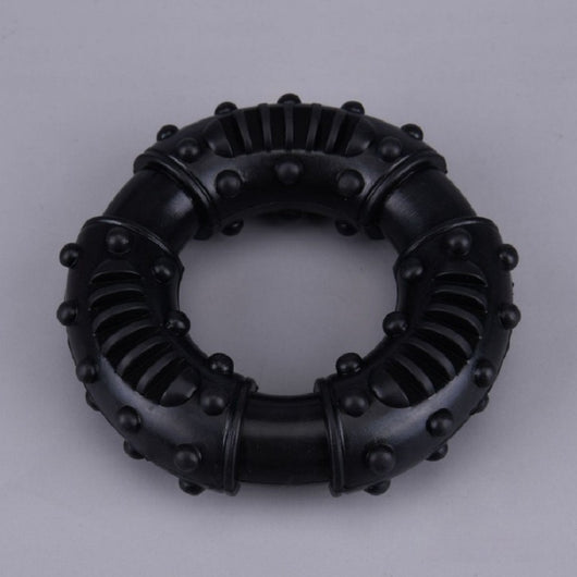 Juguete Interactivo Limpiador de Dientes para Perros - Anillo Masticable de Goma - Image 10