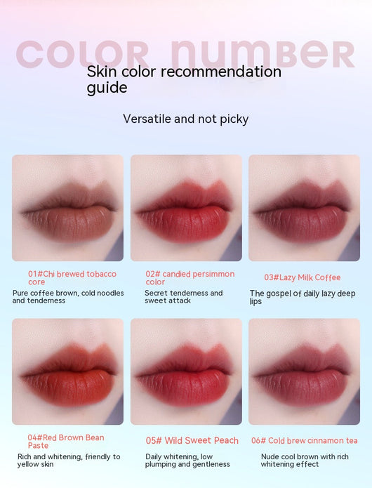 Brillo Labial Mate Terciopelo Blanco - Acabado Sedoso - Image 15