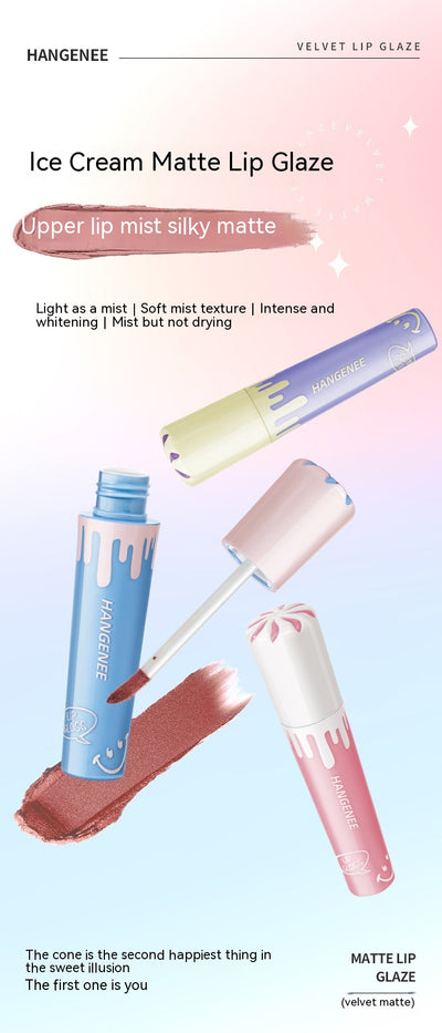 Brillo Labial Mate Terciopelo Blanco - Acabado Sedoso - Image 16
