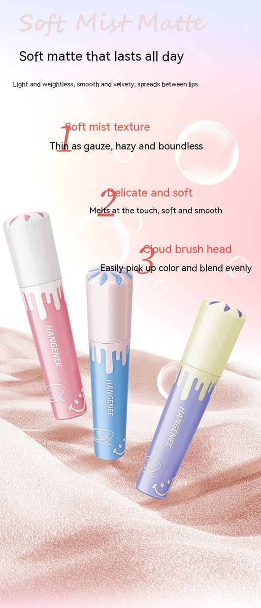 Brillo Labial Mate Terciopelo Blanco - Acabado Sedoso - Image 22
