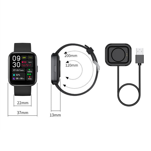 Smartwatch con Monitor de Frecuencia Cardíaca, Oxígeno en Sangre y Sueño - Image 8