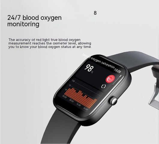 Smartwatch con Monitor de Frecuencia Cardíaca, Oxígeno en Sangre y Sueño - Image 20