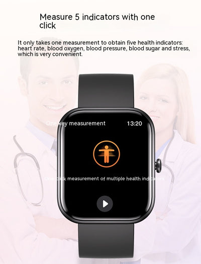 Smartwatch con Monitor de Frecuencia Cardíaca, Oxígeno en Sangre y Sueño - Image 22