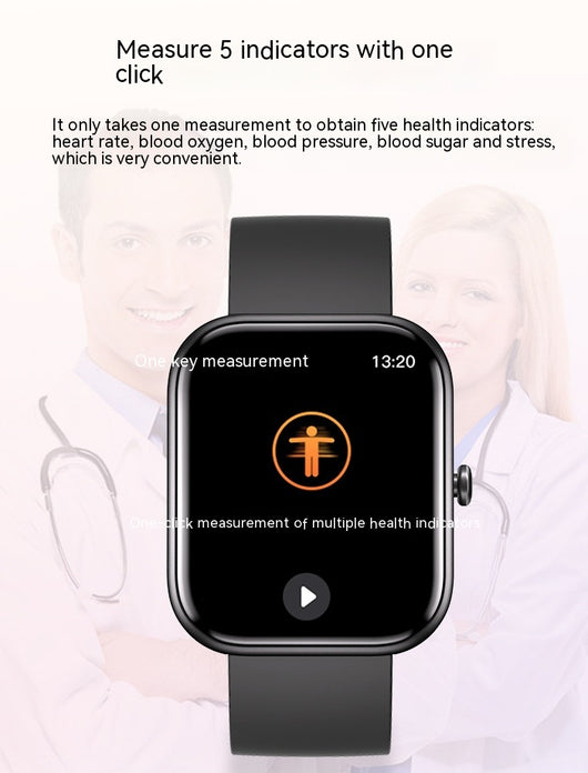 Smartwatch con Monitor de Frecuencia Cardíaca, Oxígeno en Sangre y Sueño - Image 22