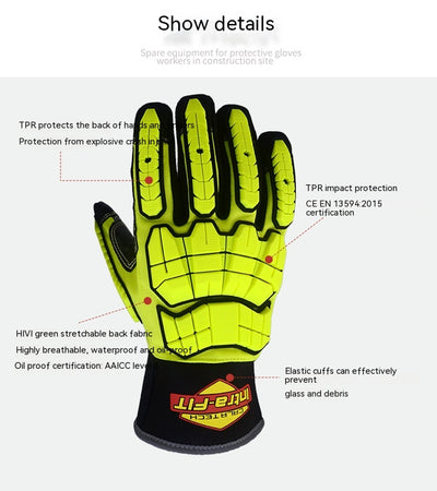 Guantes de Trabajo Profesionales Anticorte y Anticolisión - Image 11