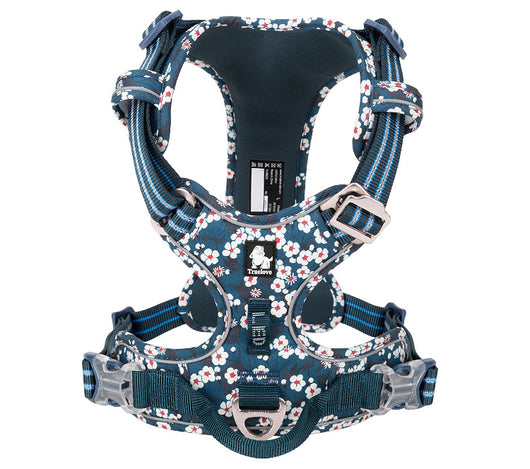 Arnés Pectoral para Perros con Diseño Floral - Tracción Resistente - Image 19