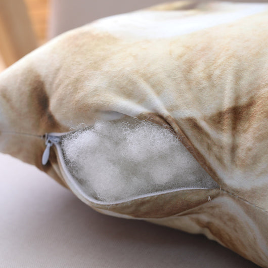 Almohada Peluche Bulldog 3D Realista - Muñeco Pug Acostado para Sofá y Descanso - Image 10