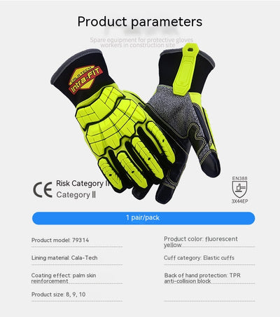 Guantes de Trabajo Profesionales Anticorte y Anticolisión - Image 15
