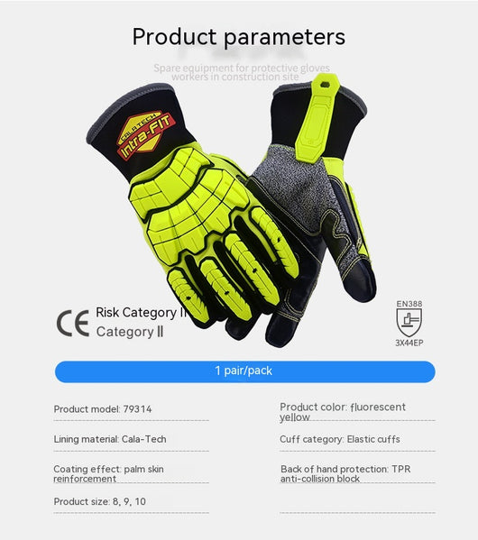 Guantes de Trabajo Profesionales Anticorte y Anticolisión - Image 15