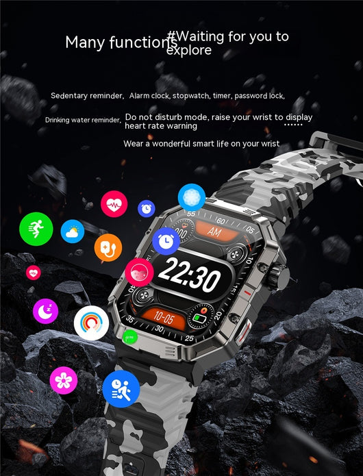 Reloj Inteligente GW55 con Monitor Cardíaco y Llamadas por Bluetooth - Image 20