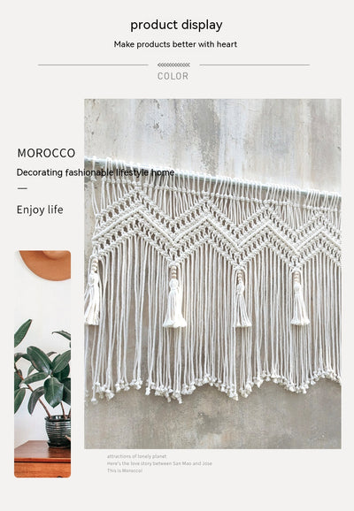 Tapiz Tejido de Cuerda de Algodón para Decoración - Image 18