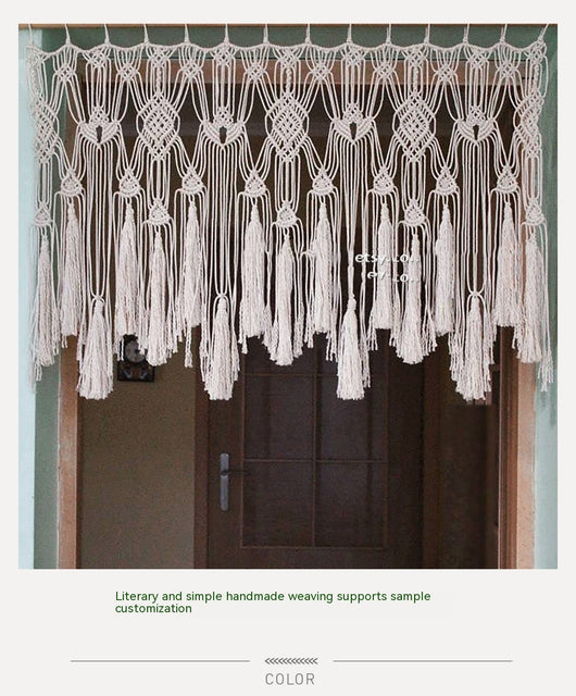Tapiz Tejido de Cuerda de Algodón para Decoración - Image 19
