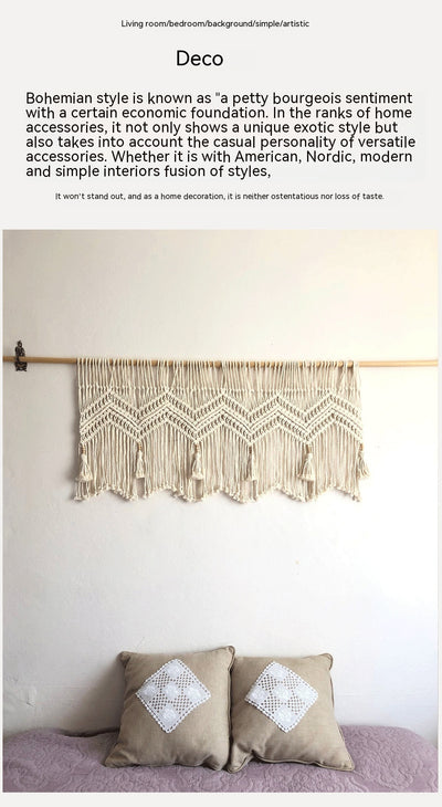 Tapiz Tejido de Cuerda de Algodón para Decoración - Image 22