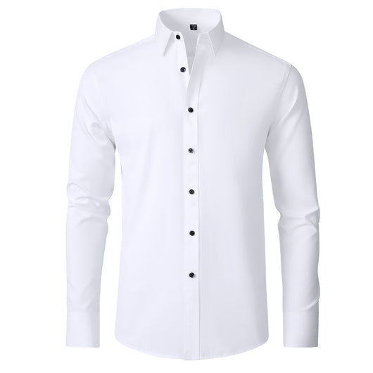 Camisa Ejecutiva Elástica Sin Planchado Antiarrugas Hombre - Image 55