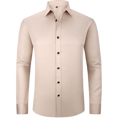 Camisa Ejecutiva Elástica Sin Planchado Antiarrugas Hombre - Image 60
