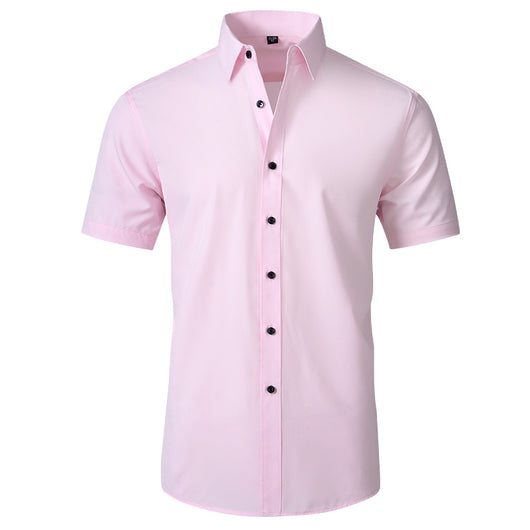 Camisa Ejecutiva Elástica Sin Planchado Antiarrugas Hombre - Image 63