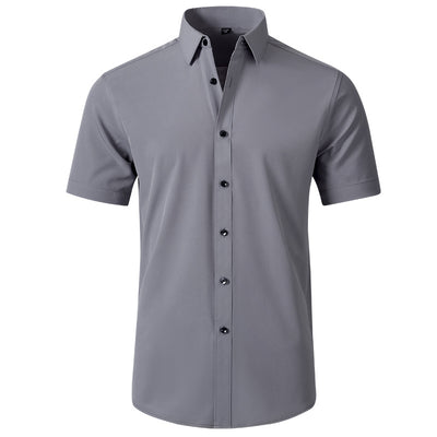 Camisa Ejecutiva Elástica Sin Planchado Antiarrugas Hombre - Image 70