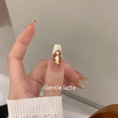 Stickers de Uñas Artesanales Corazón de Amor - Diseño Elegante y Duradero - Image 9