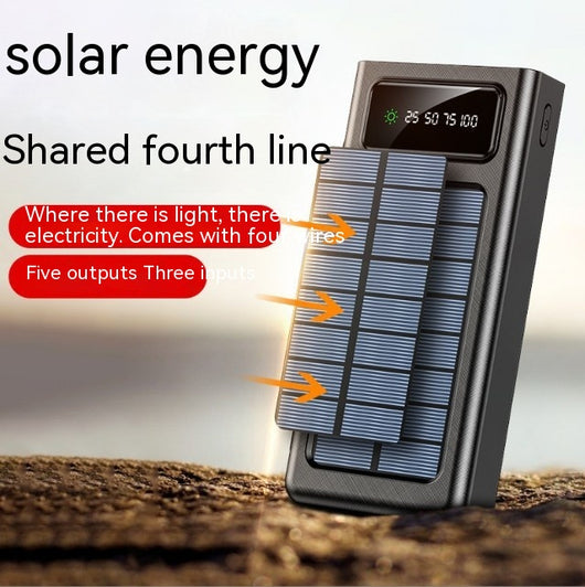 Cargador Solar Triplo con Pantalla Digital y Cable Cuádruple - Image 19