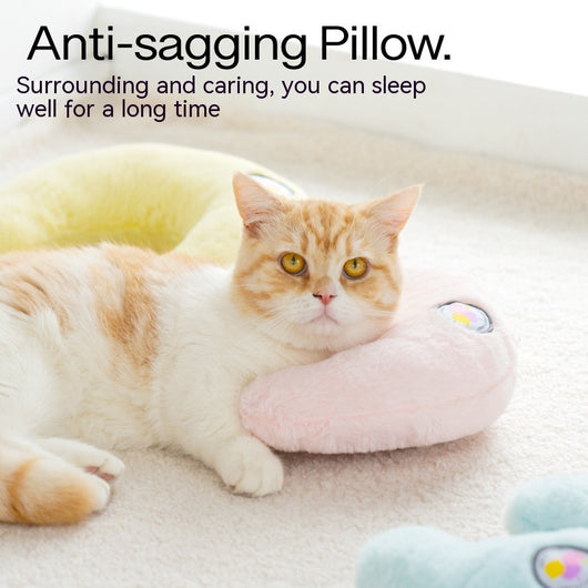 Almohada Cervical de Espuma Viscoelástica en Forma de U para Gatos - Image 12