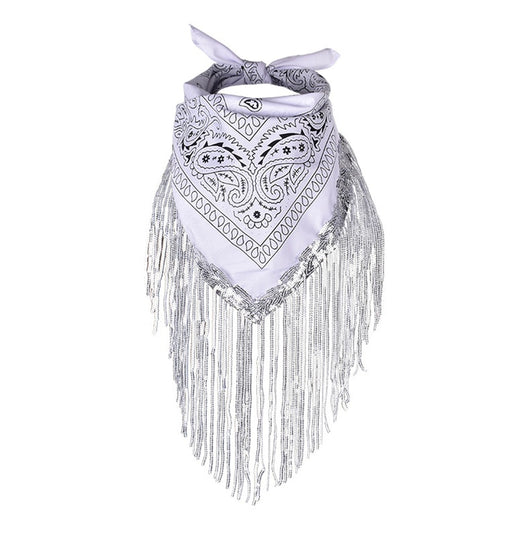 Pañuelo Cuadrado Étnico de Poliéster - Accesorio de Moda Versátil - Image 16