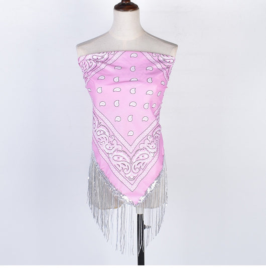 Pañuelo Cuadrado Étnico de Poliéster - Accesorio de Moda Versátil - Image 20