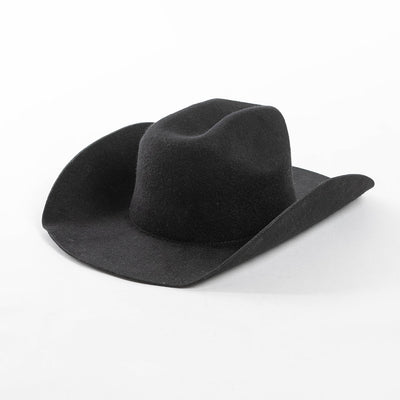 Sombrero Vaquero de Fieltro de Lana con Estilo Casual - Image 51