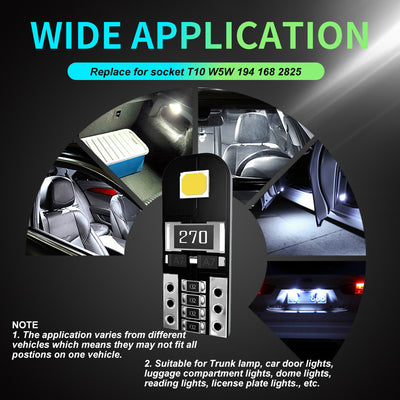 Bombilla LED T10 W5W para Luces de Posición y Ancho - Image 15