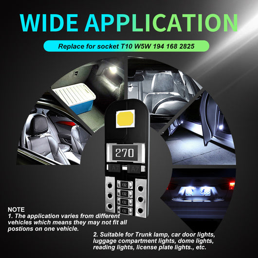 Bombilla LED T10 W5W para Luces de Posición y Ancho - Image 15