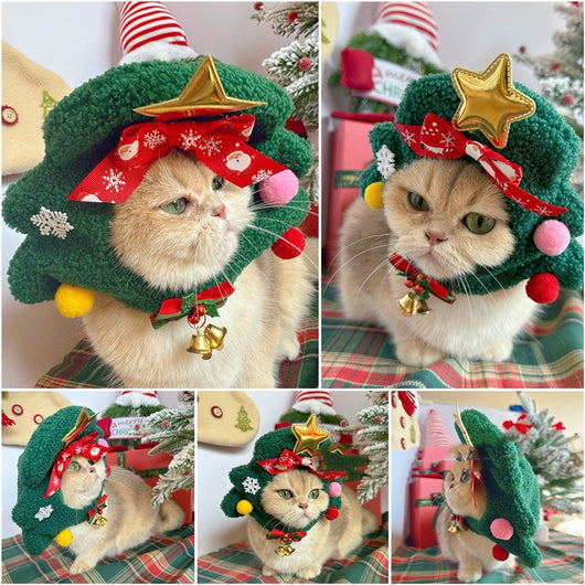 Gorro Navideño para Mascotas - Gato y Perro - Image 11