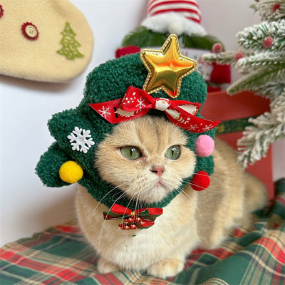 Gorro Navideño para Mascotas - Gato y Perro - Image 12