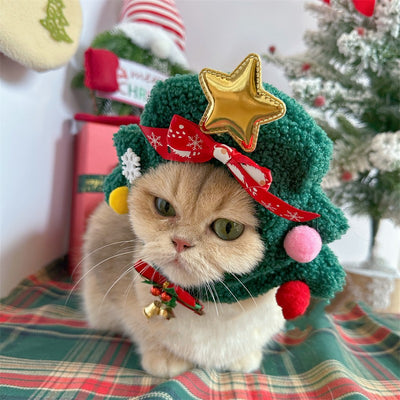 Gorro Navideño para Mascotas - Gato y Perro - Image 14