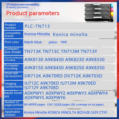 Unidad de Desarrollo y Cartucho de Tóner para Fotocopiadora MND Powder Box - Image 11