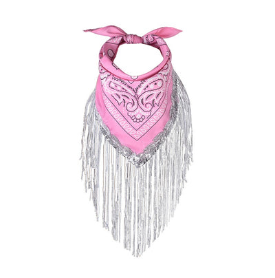 Pañuelo Cuadrado Étnico de Poliéster - Accesorio de Moda Versátil - Image 38