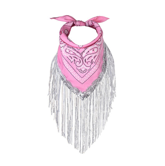 Pañuelo Cuadrado Étnico de Poliéster - Accesorio de Moda Versátil - Image 38